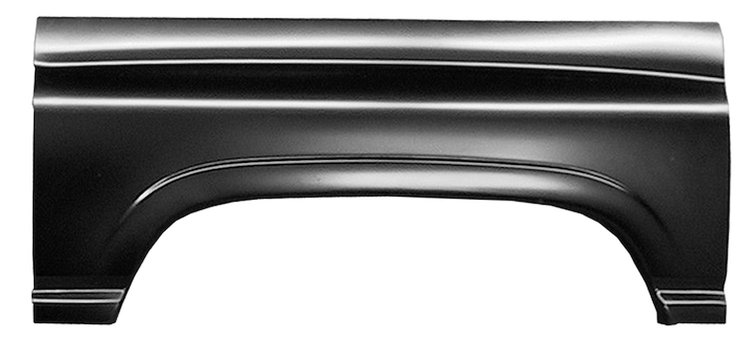 1582-147L Upper Wheel Arch, 94-'01, Driver's Side