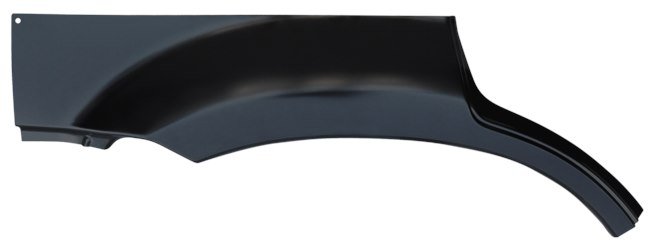 1940-148R Rear Wheel Arch Without Molding Holes, 01-'07, Passenger's Side