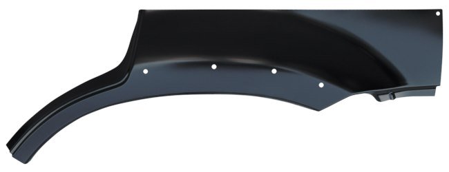 1940-149L Rear Wheel Arch With Molding Holes, 01-'07, Driver's Side
