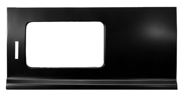 1970-179L Cargo Section Rear Door Skin, 75-'91, Driver's Side