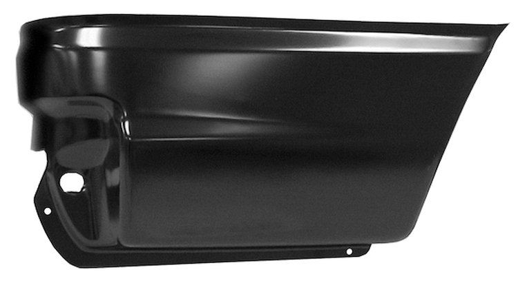 1972-132R Rear Lower Quarter Panel Section, 92-'16 Regular Van (Standard), Passenger's Side