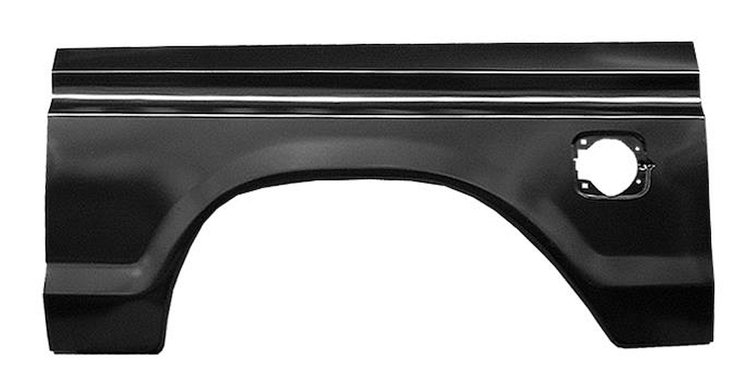 Wheel Arch Assembly 1977-1979 Ford F Series w/ Square Fuel Filler Hole - Left/Driver Side
