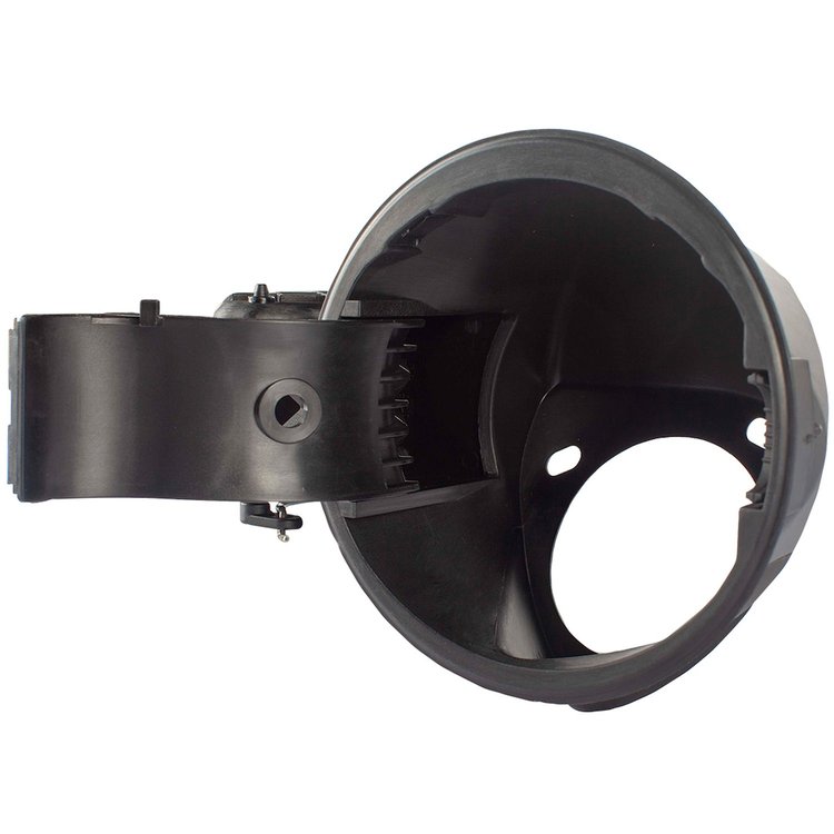 Fuel Door Housing with Hinge