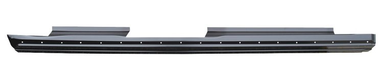 1989-112 Slip-On Style Rocker Panel with Sills for 2009-2014 Ford F-150 Crew Cab [Right/Passenger Side]