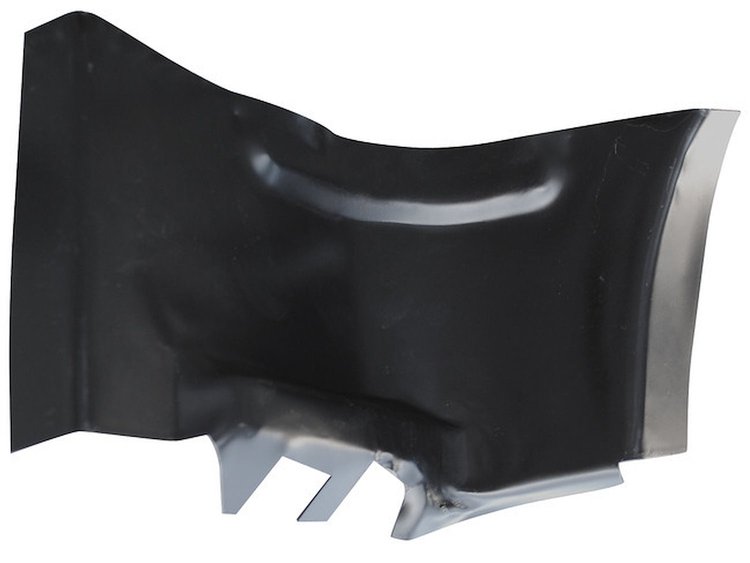 95-10-53-1 Rear Inner Wheelhouse Small Front Splash Panel Section, 52-'67, Driver's Side