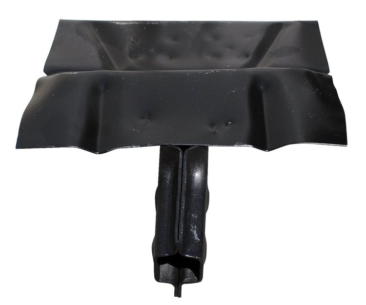 95-10-79-0 Front Jack Point Support With Plate, 49-'77