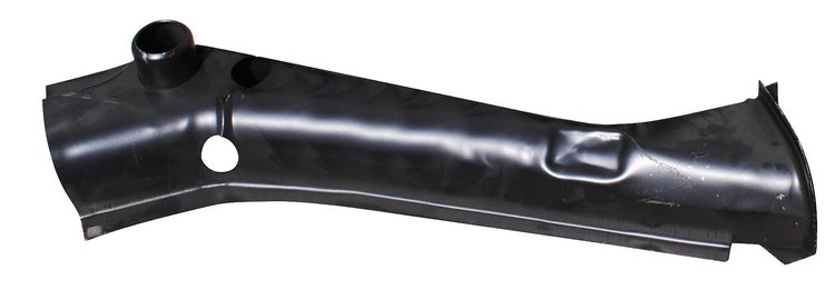 95-12-03-1 Front Heat Channel, 69-'77, Driver's Side