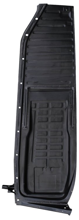 95-13-75-3 Complete 1/2 Floor Pan, 71-'72, Driver's Side