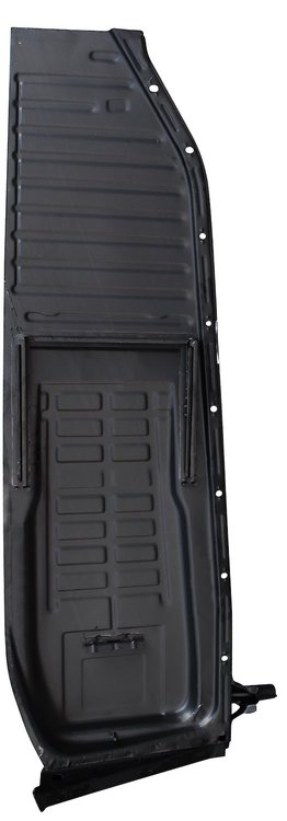 95-13-75-4 Complete 1/2 Floor Pan, 71-'72, Passenger's Side