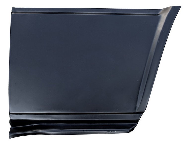 95-57-56-1 Front Lower Rear Wheel Arch Section, 80-'90, Driver's Side
