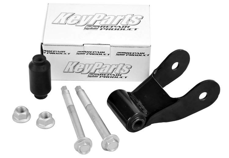 KPR0011 Rear Leaf Spring Shackle Kit, 97-04 Ford