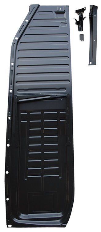 KVW24001AL High Quality Complete 1/2 Floor Pan, 71-'72, Driver's Side