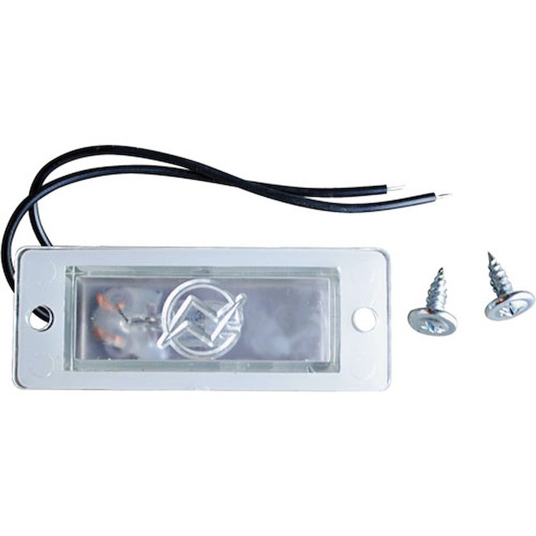 Roll Pan License Plate Light Universal Fit