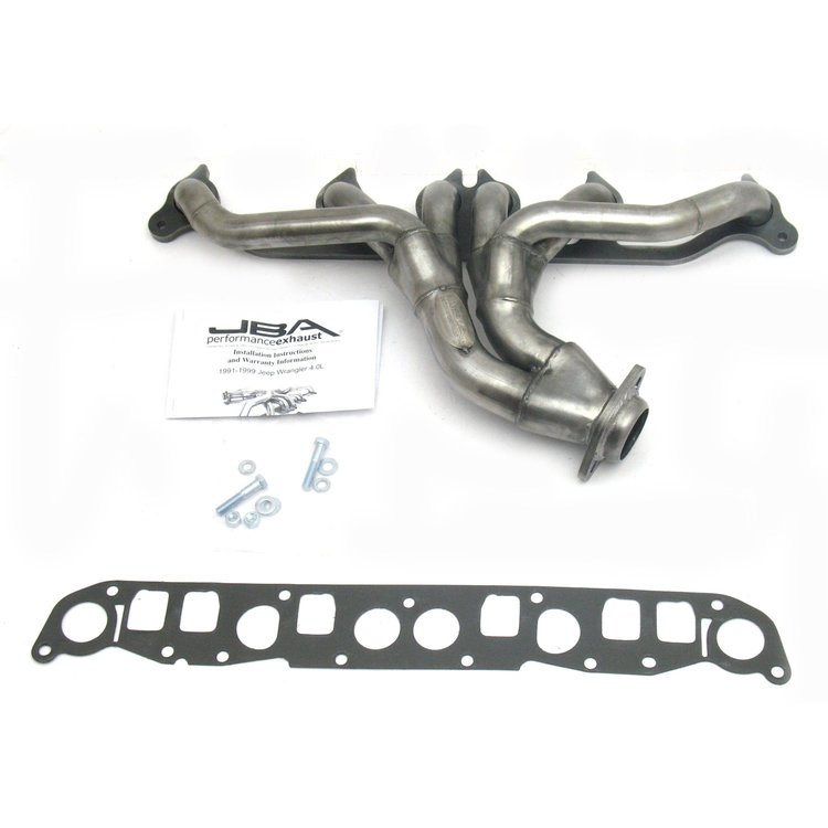 Shorty Headers 1991-1999 Jeep Wrangler/Cherokee 4.0L
