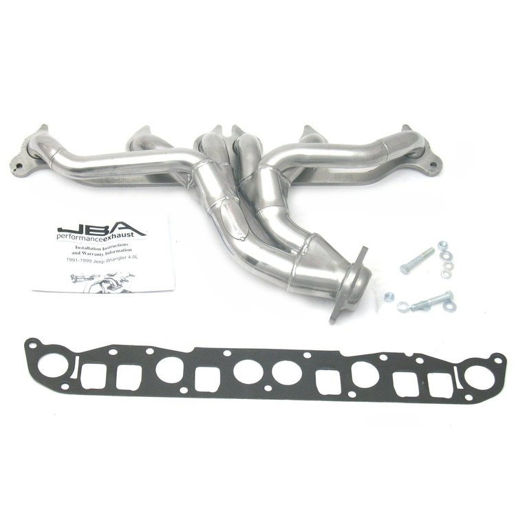 Shorty Headers 1991-1999 Jeep Wrangler/Cherokee 4.0L