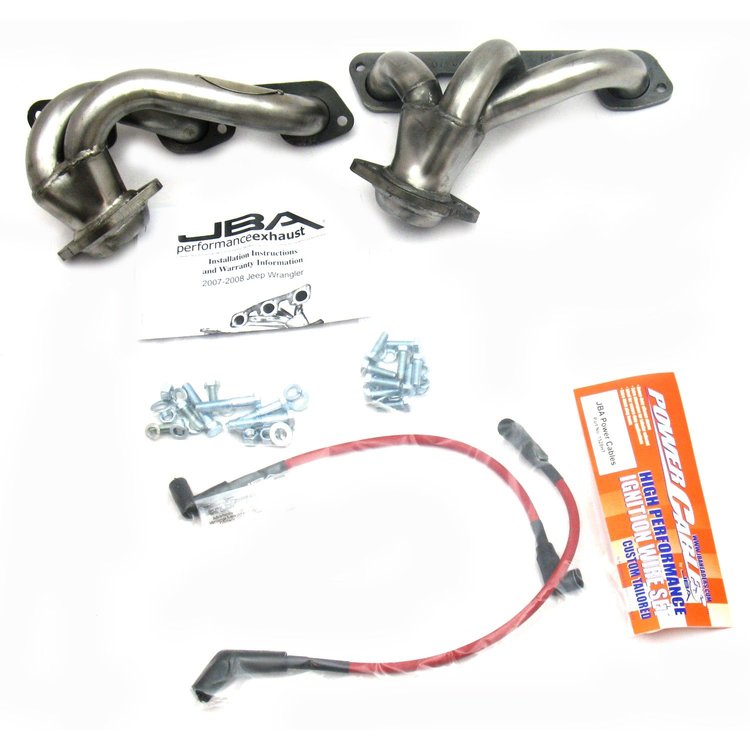 Shorty Headers 2007-2011 Jeep Wrangler 3.8L