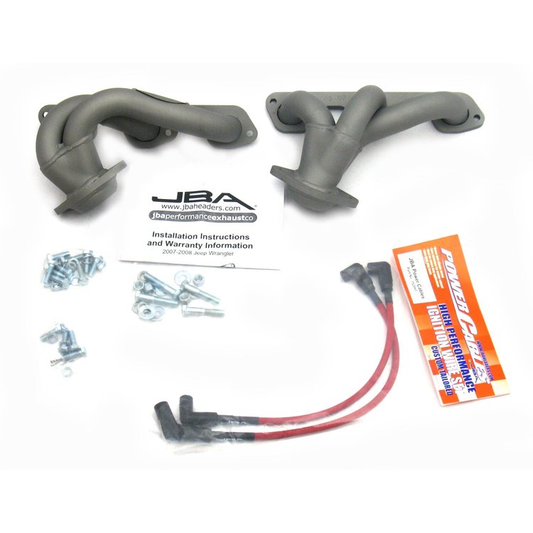 Shorty Headers 2007-2011 Jeep Wrangler 3.8L