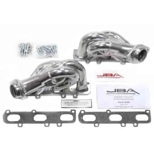 JBA Performance Exhaust 1610SJS Header Shorty Stainless Steel 2015 Mustang 3.7L V6 Silver Ceramic