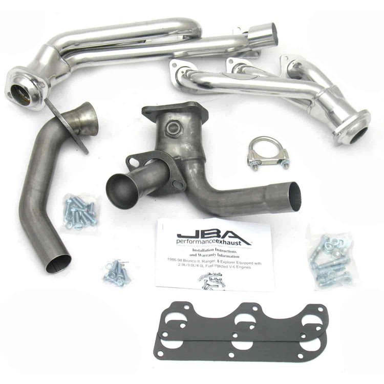 Shorty Headers 1988-1990 Bronco/Bronco II, Ranger 2.9L Manual Transmission