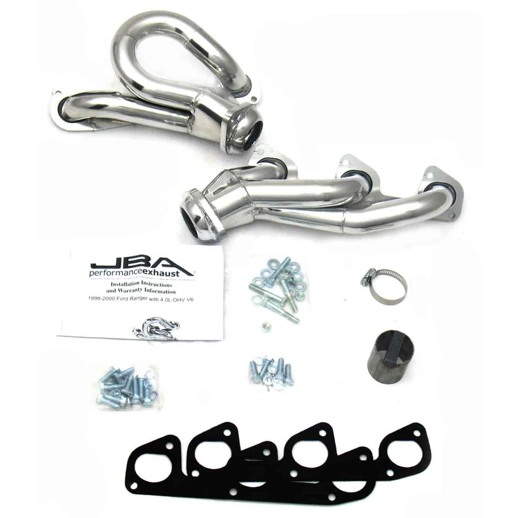 Shorty Headers 1998-2000 Explorer/Ranger 4.0L OHV w/o EGR