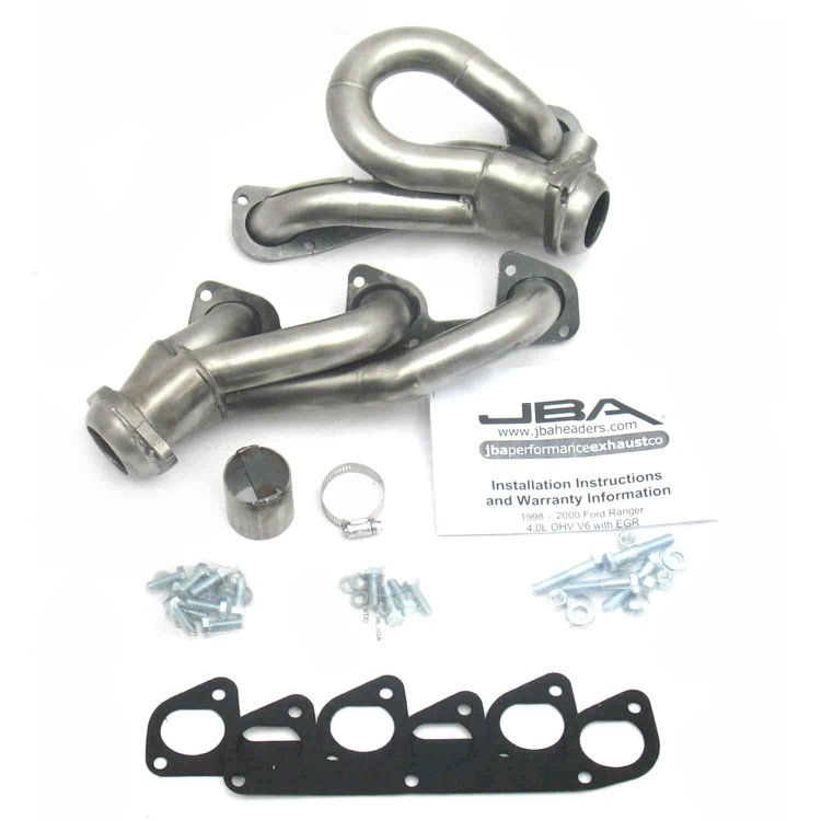 Shorty Headers 1998-2000 Explorer/Ranger 4.0L OHV w/ EGR