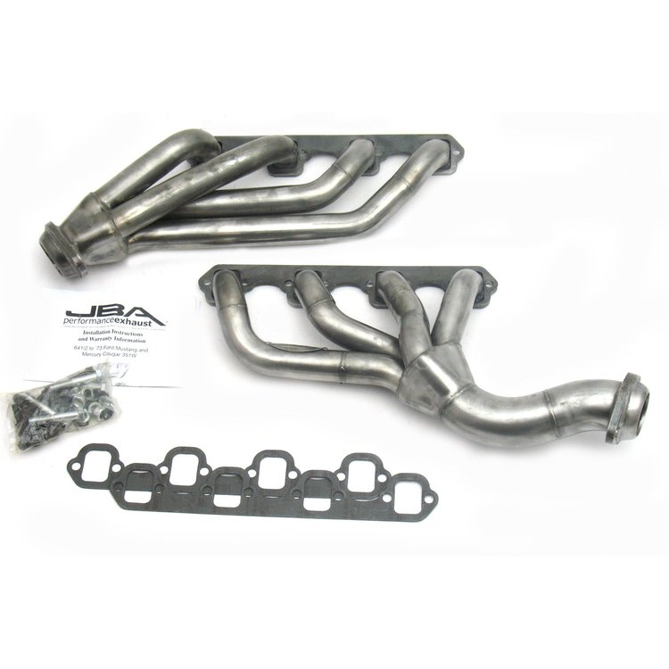 Shorty Headers 1965-73 Mustang 351W w/ Cable Clutch