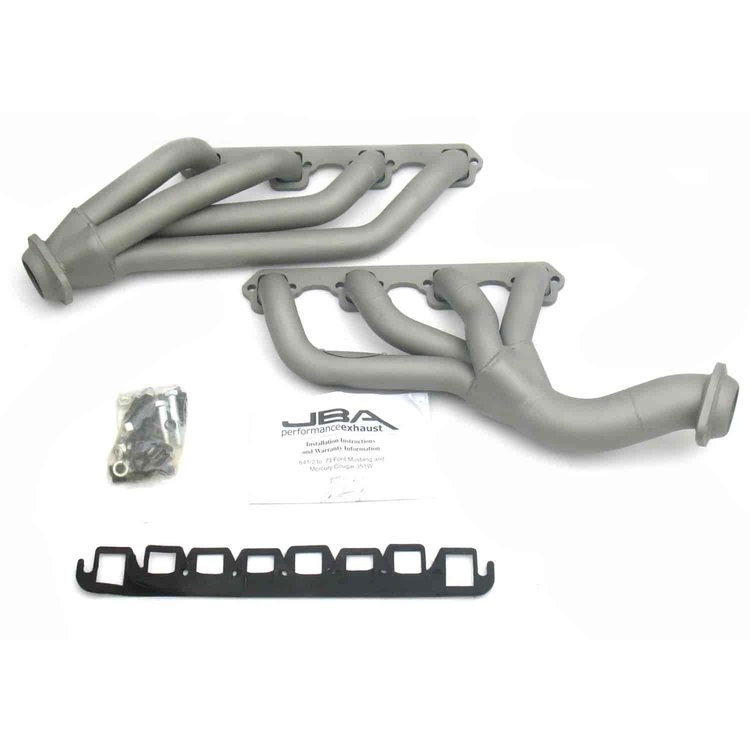 Shorty Headers 1965-73 Mustang 351W w/ Cable Clutch