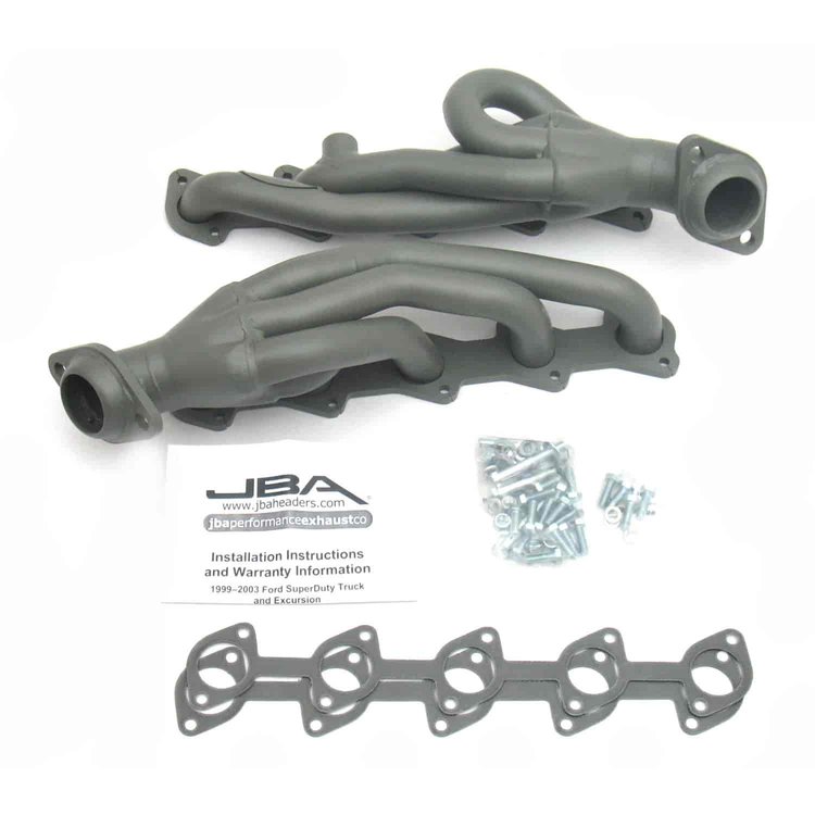 Shorty Headers 1999-2004 Excursion/F-Series Super Duty/Motorhome 6.8L w/ Female EGR