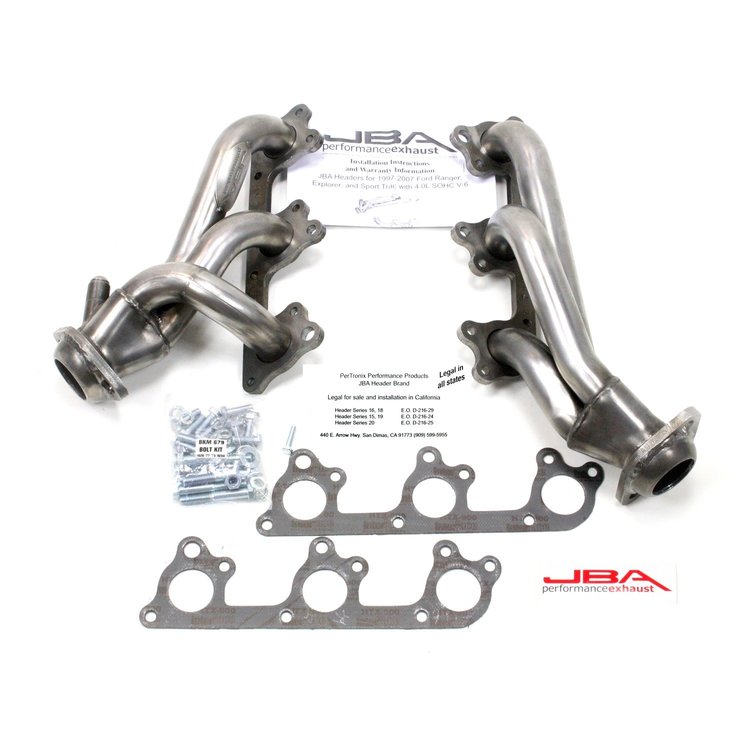 1-1/2" Shorty Headers 1997-2011 Explorer/Ranger 4.0L OHC Driver Side EGR