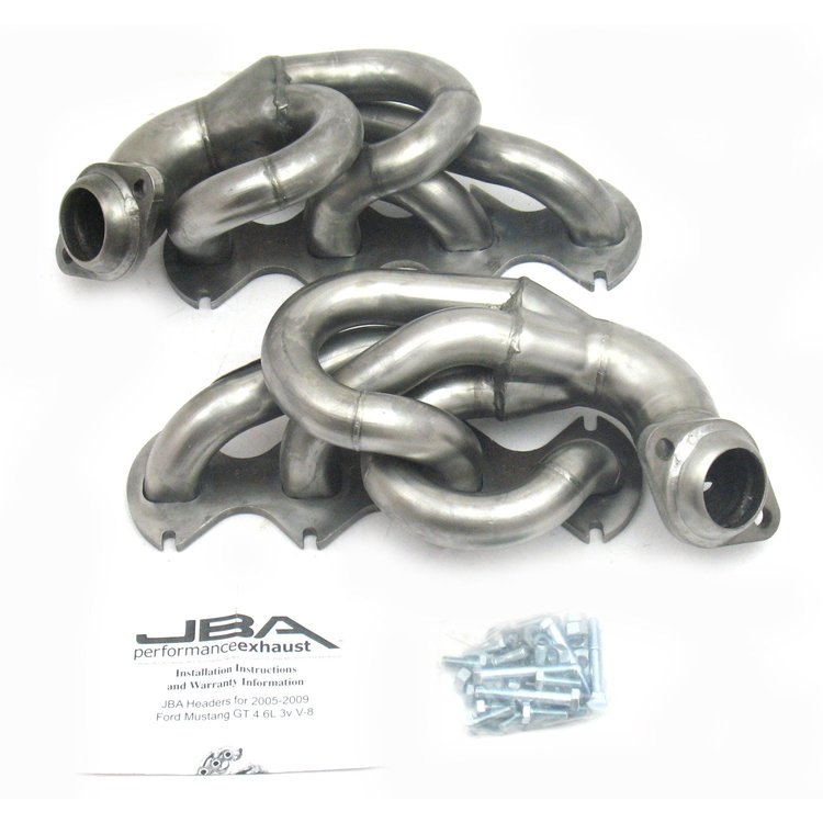 1-5/8" Shorty Headers 2005-2010 Mustang 4.6L 3 Valve