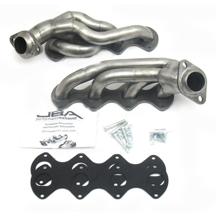1676S Shorty Headers for 2004-2010 Ford F-150 Trucks w/5.4L Modular 3-Valve V8 Engine