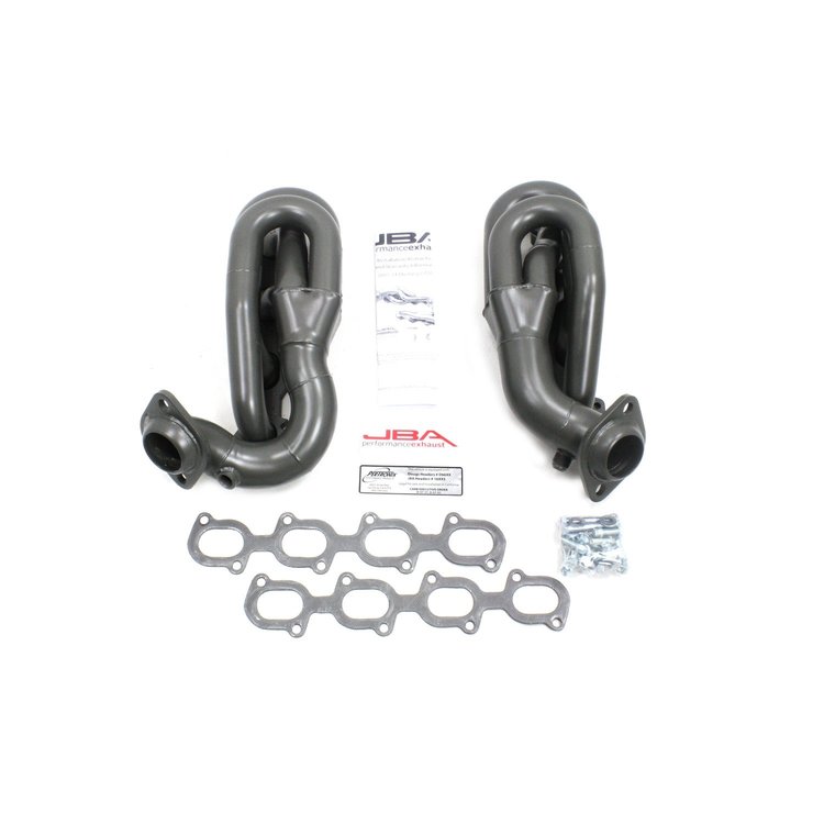 JBA Performance Exhaust 1695SJT Header Shorty Stainless Steel 2007-2014 Mustang GT-500 5.4/5.8L Titanium Ceramic