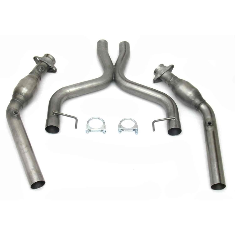 2007-2010 GT500 X-PIPE with CATS