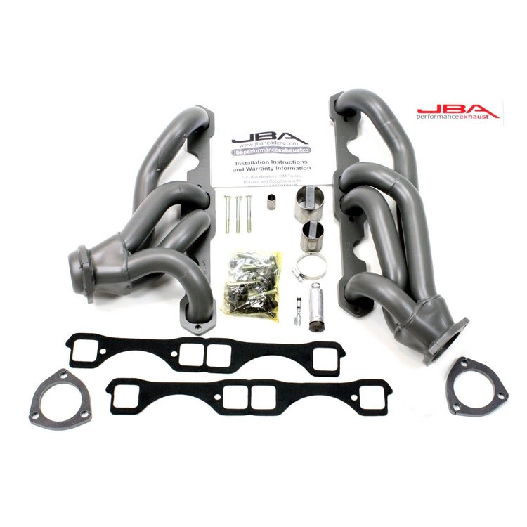 Shorty Headers 1965-1987 El Camino/Malibu Small Block w/Carb