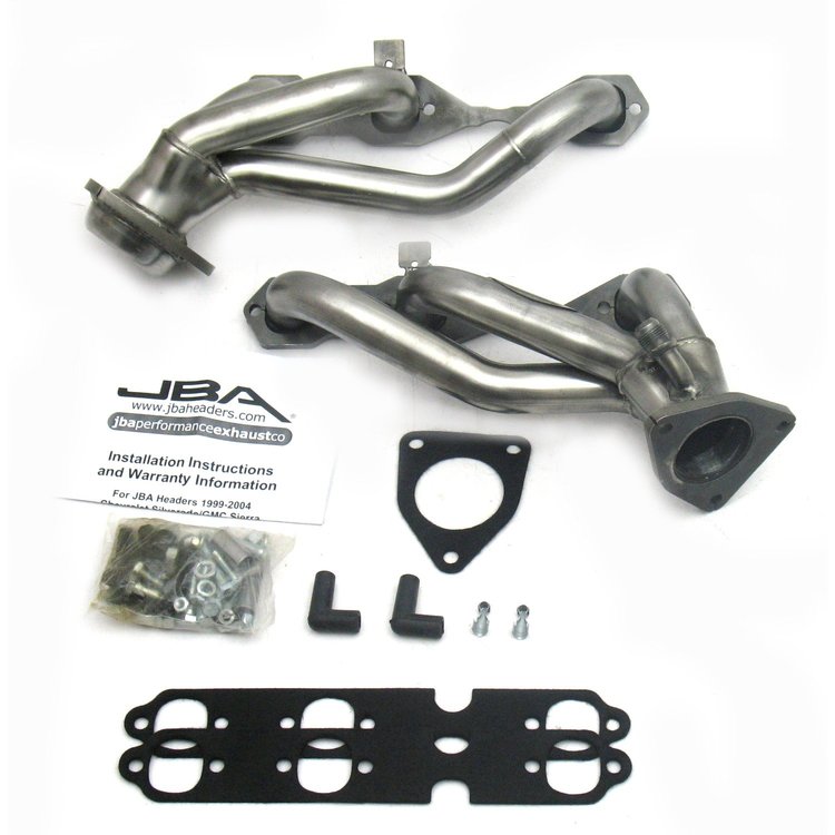 Shorty Headers 1999-2002 Silverado 4.3L w/o Air Injection