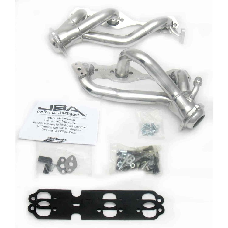 Shorty Headers 1999-2001 S10 4.3L 4wd w/ Air injection