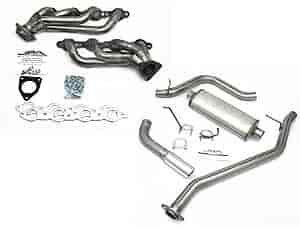 Shorty Headers Kit 2002-09 GM Truck V8