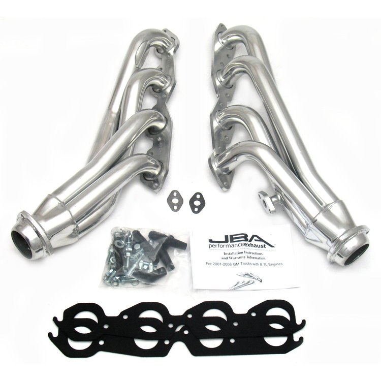 Shorty Headers 2001-03 Silverado 8.1L w/o Air Injection