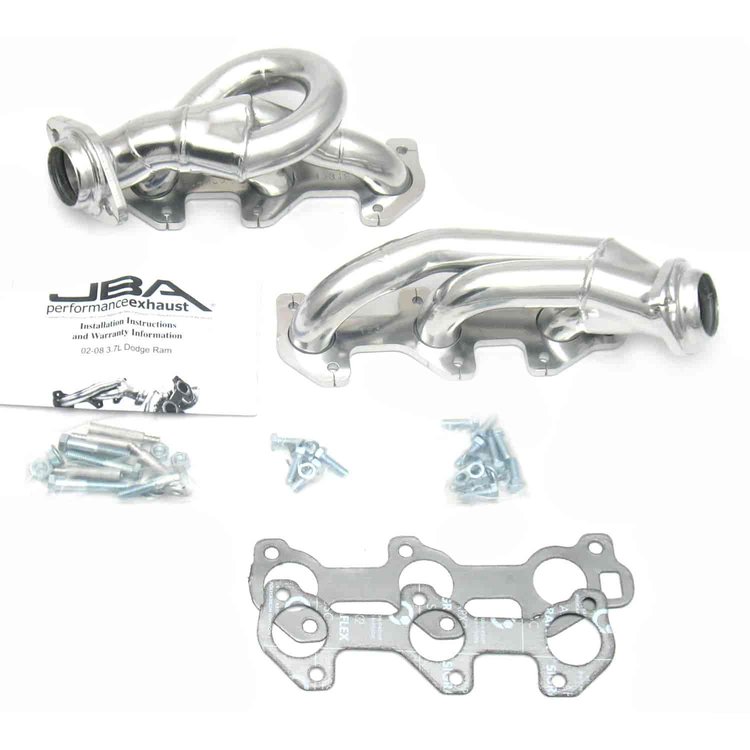 Shorty Headers 2002-2008 Dodge Ram 3.7L