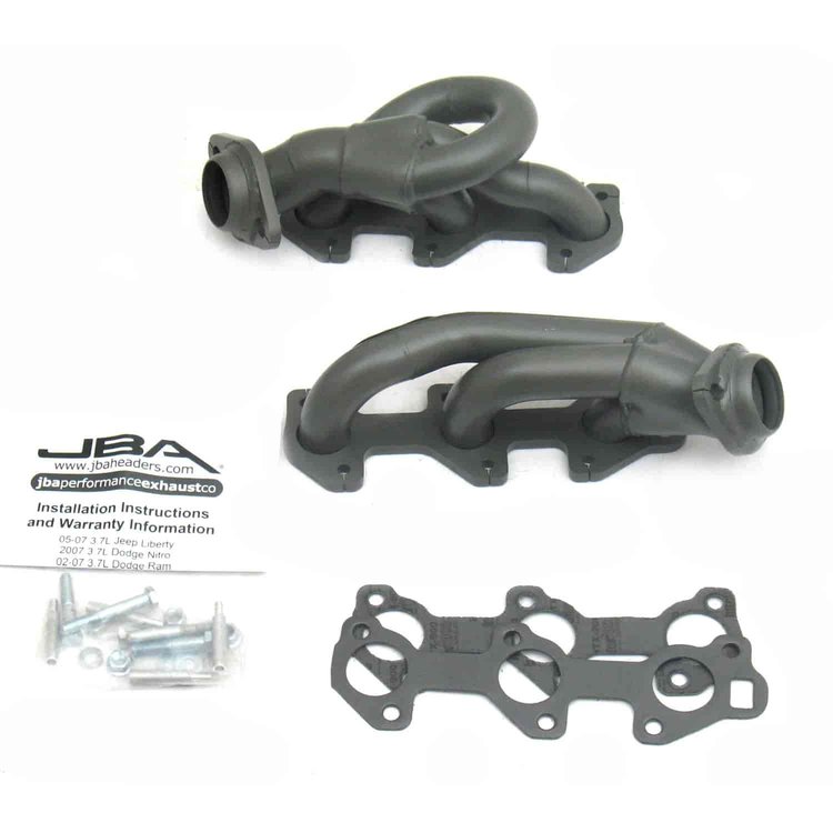 Shorty Headers 2002-2008 Dodge Ram 3.7L