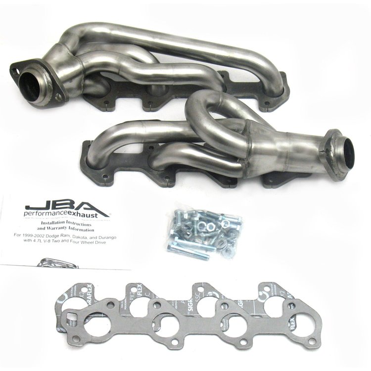 Shorty Headers 2000-2003 Dodge Dakota/Durango 4.7L