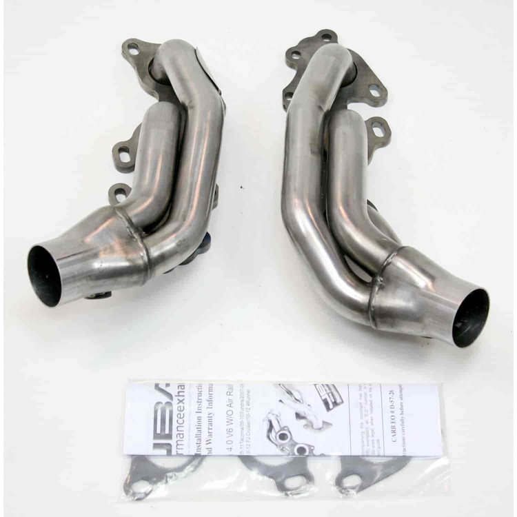 Shorty Headers 2010-2012 Toyota 4Runner and FJ Cruiser 4.0L