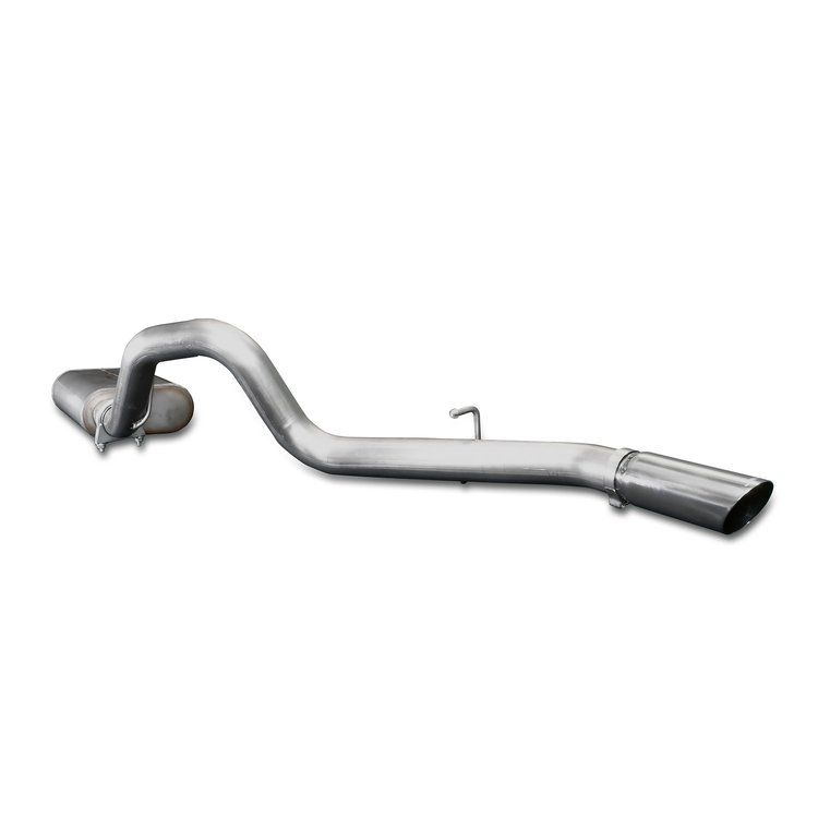 Performance Cat-Back Exhaust System 1997-1999 Jeep Wrangler TJ 2.5L/4.0L 4WD [Polished Tip]