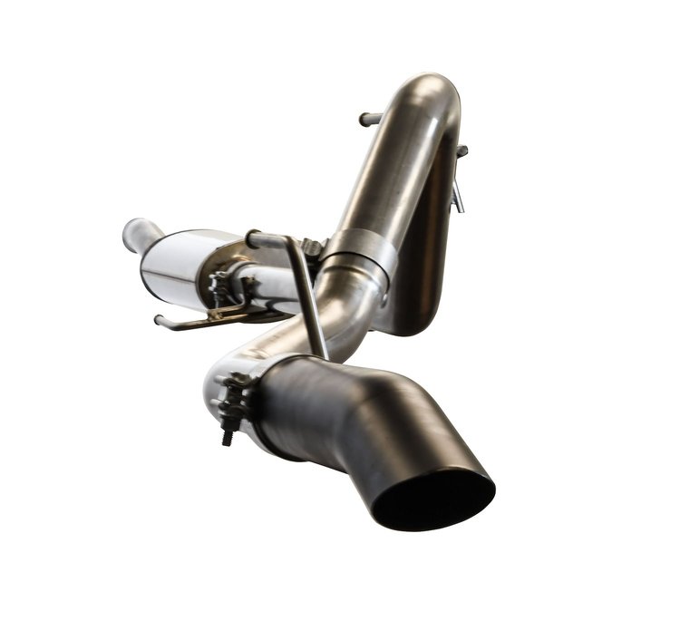 Performance Cat-Back Exhaust System for Jeep Gladiator JT 3.6L 4WD [Polished/Black Tips]