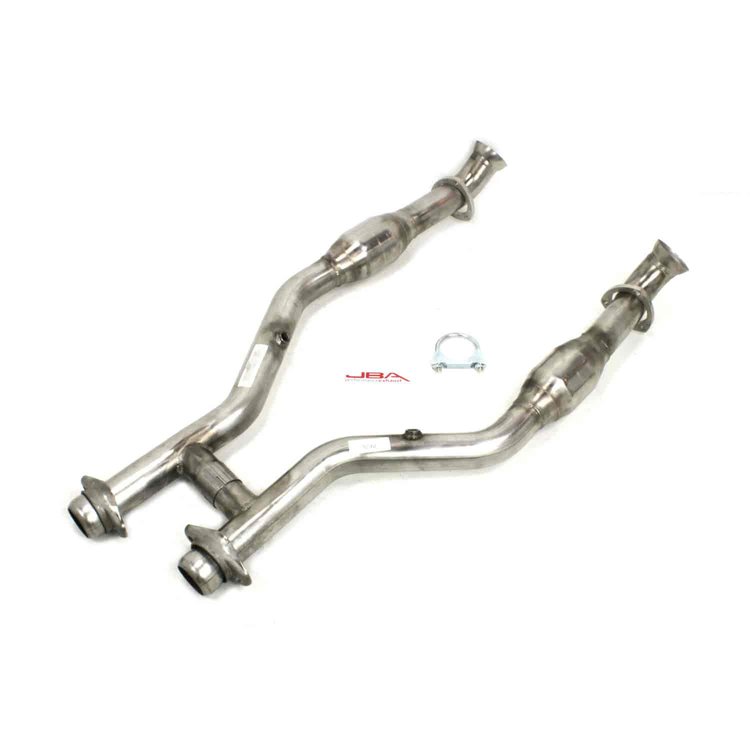 H-Pipe with Catalytic Converters 1999-04 Mustang 4.6L 2V