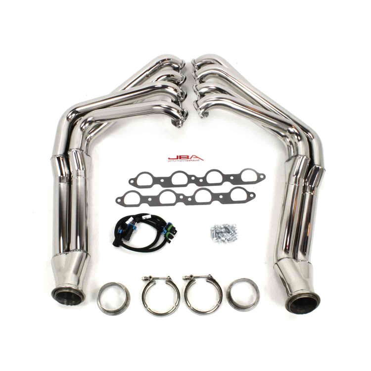 JBA Performance Exhaust 36821S 1 7/8" Header Long Tube "304 Series" Stainless Steel 4-2-1 06-13 Corvette Z06 7.0L LS7