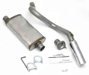 Exhaust System 2000-2006 Wrangler TJ 4WD 2.5L/4.0L
