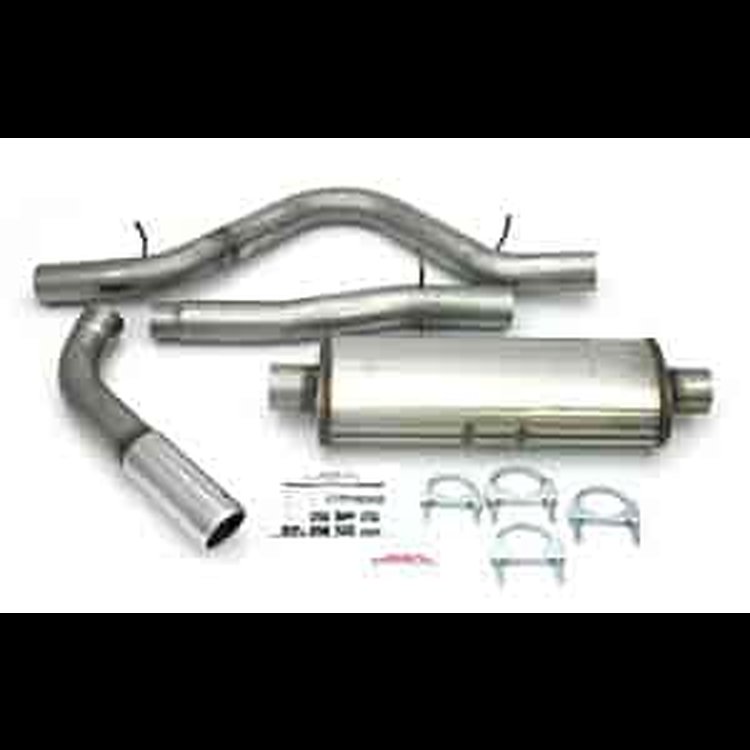 Exhaust System 2000-03 Dakota 3.9L/4.7L Quad Cab/Short Bed