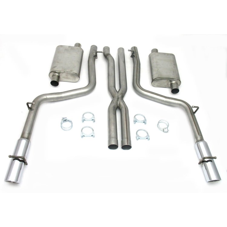 2-1/2" Exhaust System 2005-2010 Dodge 5.7L Hemi Car