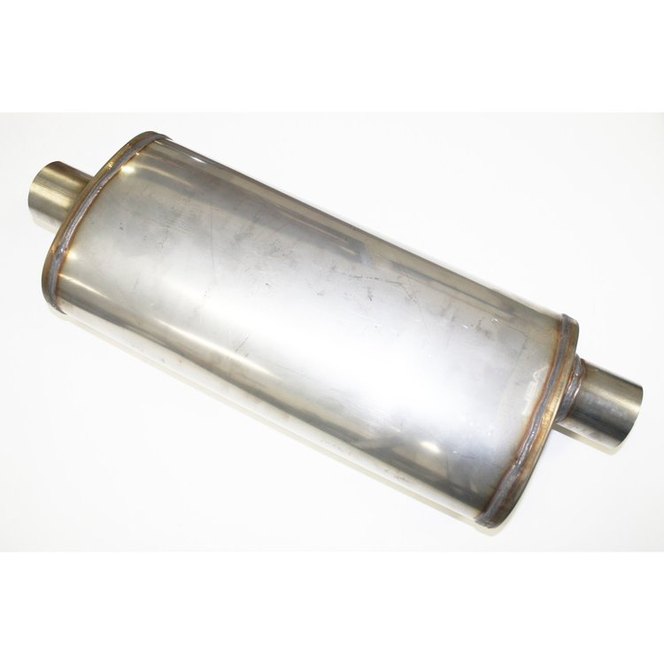 Universal Straight Through 304SS Muffler